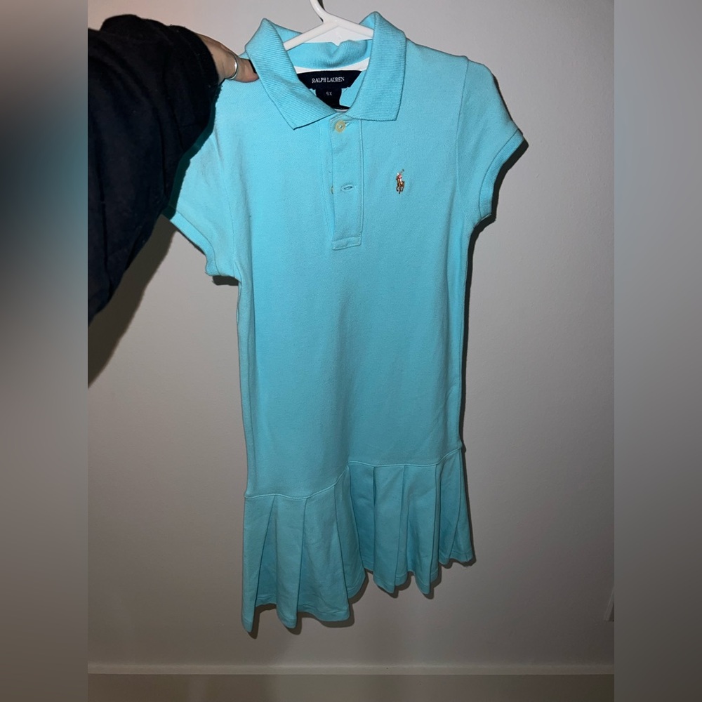 Ralph Lauren Light Blue Polo Dress